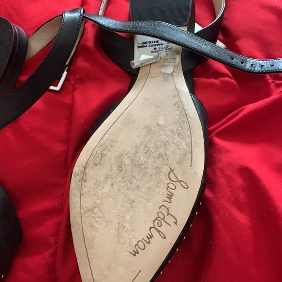 Sam Edelman black studded flat 9.5 - Picture 6 of 8